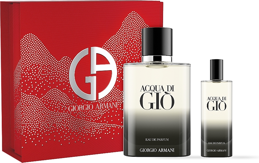 Giorgio Armani Acqua di Gio Pour Homme - Набір (edt/100ml + edt/15ml) — фото N1