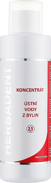 УЦЕНКА Ополаскиватель-концентрат для десен CHX 0,12% - Herbadent Mouthrinse Concentrate * — фото N1