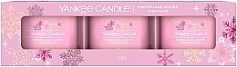 Ароматична міні-свічка у склянці - Yankee Candle Snowflake Kisses Filled Votive — фото N3