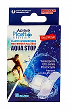 Водонепроницаемый пластырь - Ntrade Active Plast First Aid Waterproof Plasters Aqua Stop Mix — фото N1