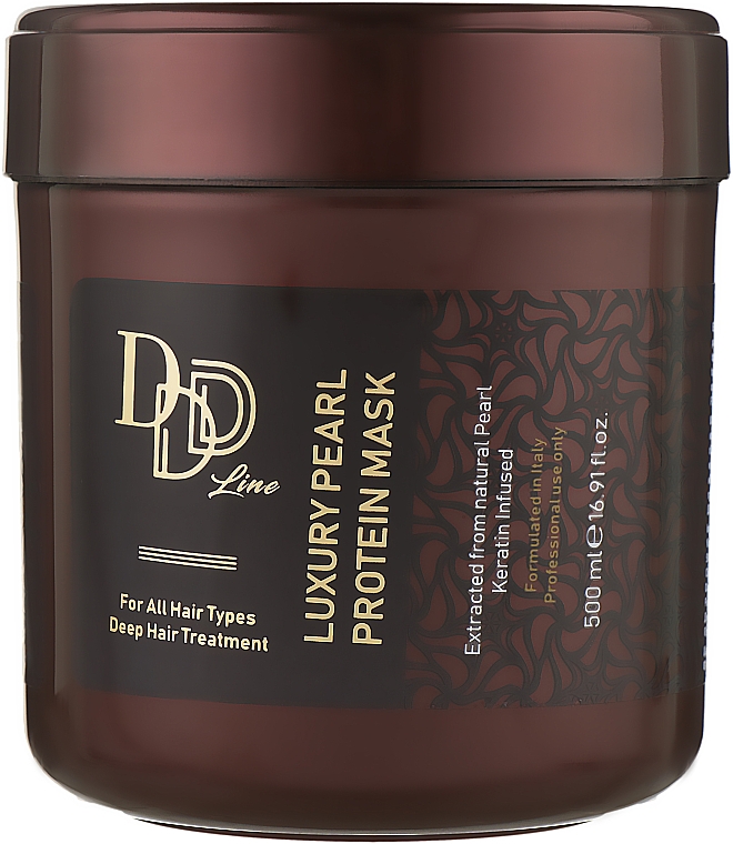Маска для волосся "Розкіш перлів" - Bingo Hair Cosmetic 3D Line Luxury Pearl Protein Mask