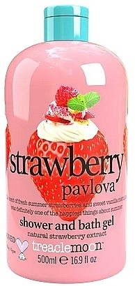 Гель для душа "Клубника Павлова" - Treaclemoon Strawberry Pavlova Bath & Shower Gel  — фото N1