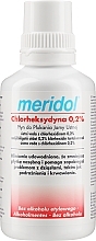 Парфумерія, косметика Ополіскувач із хлоргексидином           - Meridol Chlorhexidine 0,2 %