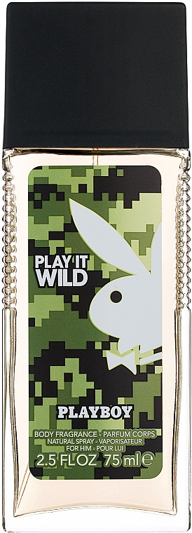 Playboy Play It Wild For Him - Дезодорант-спрей — фото N1