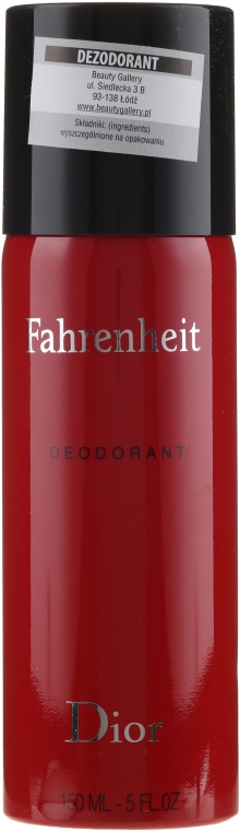 Dior Fahrenheit - Дезодорант — фото N2
