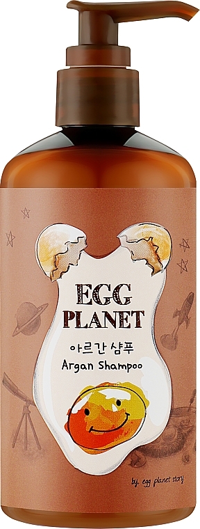 Живильний шампунь з яєчним жовтком та арганою - Daeng Gi Meo Ri Egg Planet Argan Shampoo — фото N1