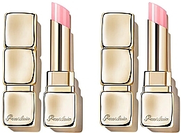 Духи, Парфюмерия, косметика Набор - Guerlain Kiss Be Glow Reviving Lip Balm Duo Set (lip/balm/2x3.2g)