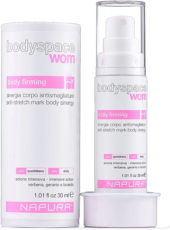 Укрепляющий спрей от растяжек - Napura Anti-Stretch Marks Body Synergy — фото N1