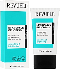 Гель-крем для обличчя, з ніацинамідом - Revuele Niacinamide Gel-Cream — фото N2