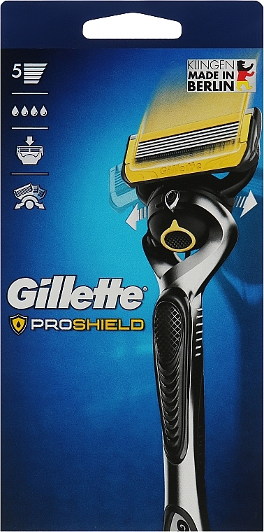 Бритва з 1 змінною касетою - Gillette ProShield — фото N1