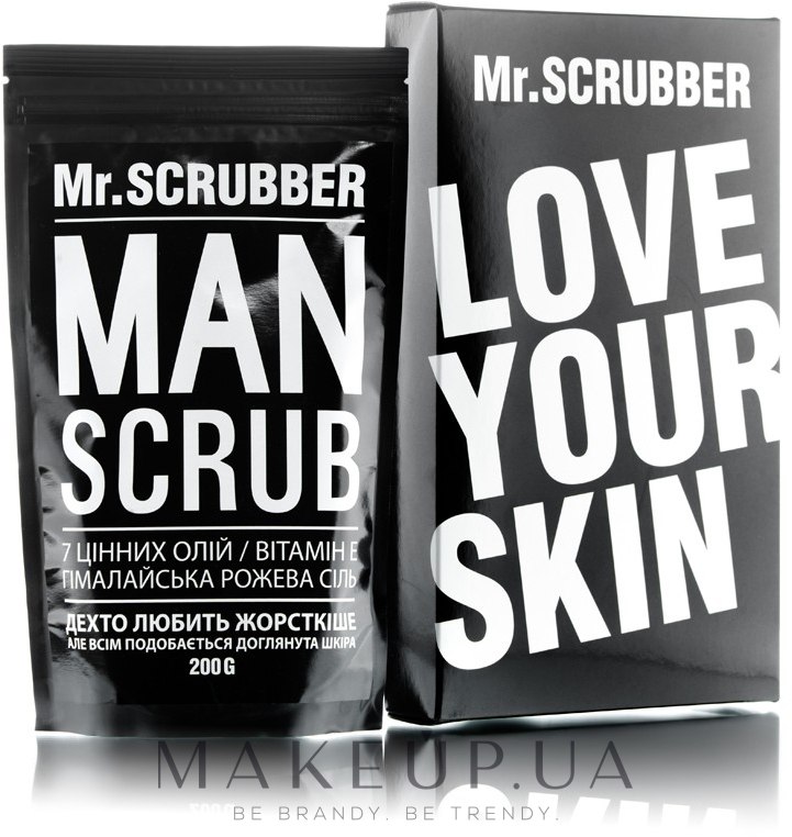 Чоловічий кавовий скраб для тіла - Mr.Scrubber Man Coffee Bean Scrub — фото 200g
