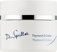 Парфумерія, косметика Крем для зрілої проблемної шкіри - Dr. Spiller Thymovit E Cream (міні)