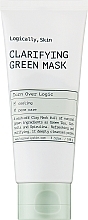 Очищувальна маска з глиною та спіруліною - Logically, Skin Clarifying Green Mask — фото N1