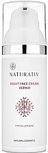 Духи, Парфюмерия, косметика Ночной крем для лица - Naturativ Facial Night Cream