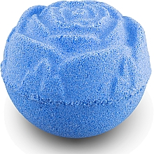Парфумерія, косметика Бомбочка для ванни "Троянда", блакитна - Rainbow