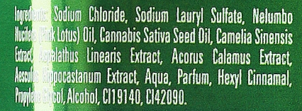 Сіль для ванни з оліями лотоса і конопель - BingoSpa Lotus And Cannabis Oil Bath Salt — фото N3