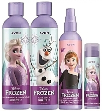 Парфумерія, косметика Набір - Avon Disney Frozen (shm/200ml + sh/gel/200ml + h/spray/200ml + l/balm/4g)