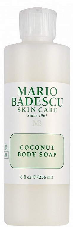 Рідке мило для тіла - Mario Badescu Coconut Body Soap — фото N1