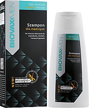 Мужской шампунь от выпадения волос - Biovax Men Shampoo  — фото N2