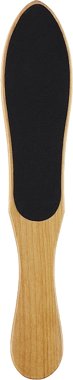 Профессиональная деревянная педикюрная пилка в форме стопы 80/150 - Solomeya Professional Wooden Foot File 80/150 — фото N2