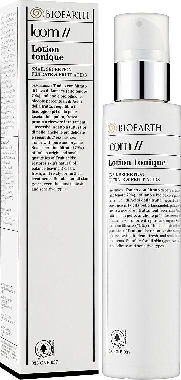 Тонік для обличчя - Bioearth Loom Lotion Tonic — фото N2