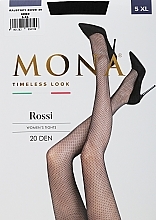 Колготки для жінок "Rossi" 20 Den, nero - MONA — фото N1