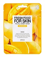 Парфумерія, косметика Тканинна маска для обличчя "Манго" - Superfood for Skin Farmskin Fresh Food Mango Mask