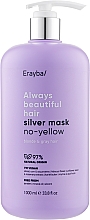 Маска для волос против желтизны - Erayba ABH Silver No-Yellow Mask  — фото N3