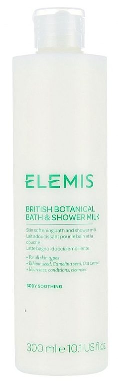 ПОДАРОК! Молочко для ванны и душа "Английский сад" - Elemis British Botanical Bath & Shower Milk — фото N1