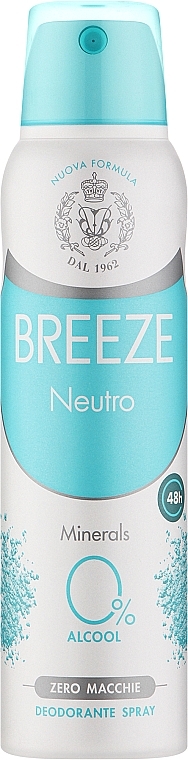 Breeze Deo Spray Neutro 48h - Дезодорант для тела