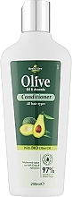Кондиционер для всех типов волос с маслом авокадо - Madis HerbOlive Oil & Avocado Conditioner — фото N1