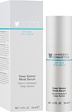 Миттєво зволожувальний концентрат - Janssen Cosmetics Dry Skin Deep Xpress Moist Serum — фото N2