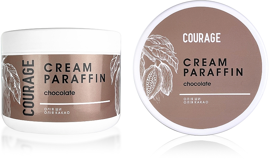 Крем-парафін "Шоколад" - Courage Cream Paraffin — фото N3