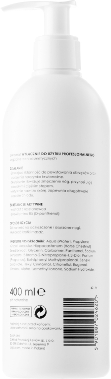 Гель для ног каштановый - Ziaja Pro Antiseptic Gel Chestnut — фото N2