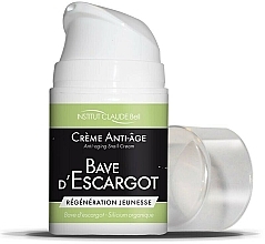 Парфумерія, косметика Крем для обличчя зі слизом равлика - Institut Claude Bell Bave D'Escargot Anti-Aging Snail Cream