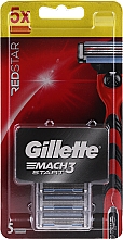 Парфумерія, косметика Змінні касети для гоління, 5 шт.  - Gillette Mach3 Start