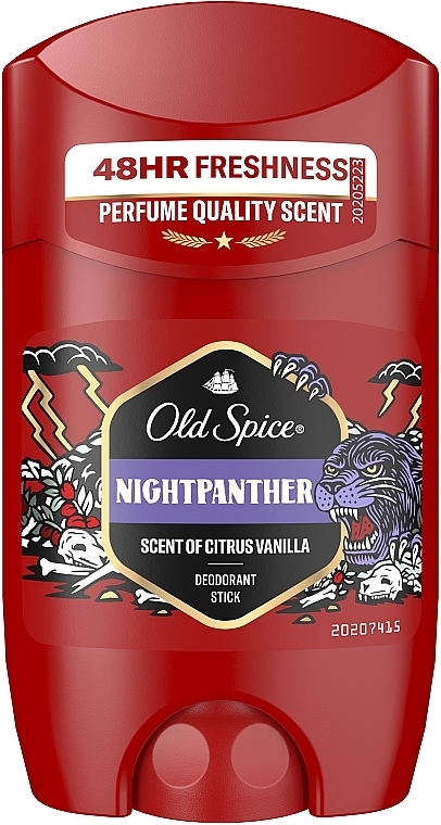Твердый дезодорант - Old Spice Night Panther Deodorant — фото N1