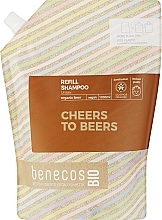 Парфумерія, косметика Шампунь для волосся - Benecos Unisex Organic Beer Shampoo (дой-пак)