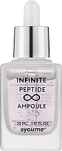 Духи, Парфюмерия, косметика Сыворотка для лица с пептидами - Ayoume Infinite Peptide Ampoule