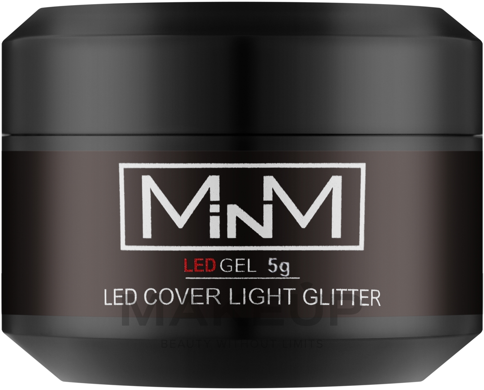 Гель камуфлирующий LED - M-in-M Gel LED Cover Light Glitter — фото 5g