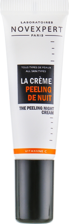 Нічний крем-пілінг для обличчя - Novexpert Vitamin C The Peeling Night Cream (міні)