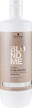Шампунь-бондинг для холодних відтінків блонд - Schwarzkopf Professional Blondme Tone Enhancing Bonding Shampoo Cool Blondes — фото N3