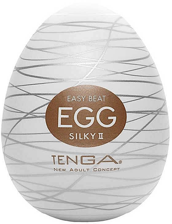 Одноразовый мастурбатор "Яйцо" - Tenga Easy Beat Egg Silky II — фото N1