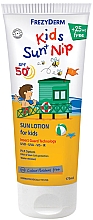 Парфумерія, косметика Водостійкий сонцезахисний дитячий лосьйон із захистом від комах - Frezyderm Kids Sun+Nip SPF 50+