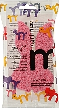 Духи, Парфюмерия, косметика Детская губка для тела "Зайчик", розовая - Martini SPA Animal Body Sponge