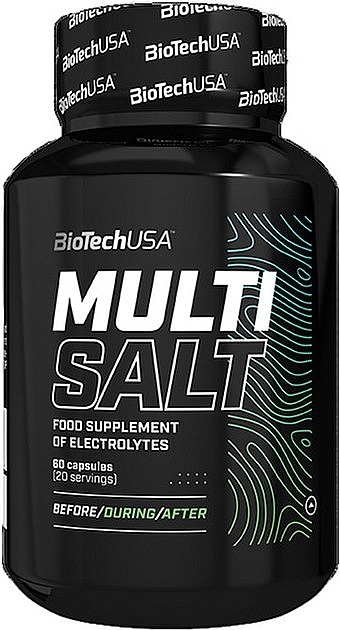 Минеральный комплекс, капсулы - BiotechUSA MultiSalt — фото N1