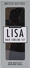 Набор для завивки волос, черный - Sister Young Lisa HAir Curling Set Black — фото N1