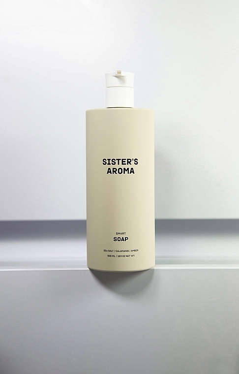 Жидкое мыло "Морская соль" - Sister's Aroma Smart Soap — фото N3