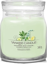 Духи, Парфюмерия, косметика Ароматическая свеча в банке "Cucumber Mint Cooler", 2 фитиля - Yankee Candle Singnature