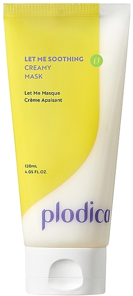 Заспокійлива кремова маска для обличчя - Plodica Let Me Soothing Creamy Mask — фото N1